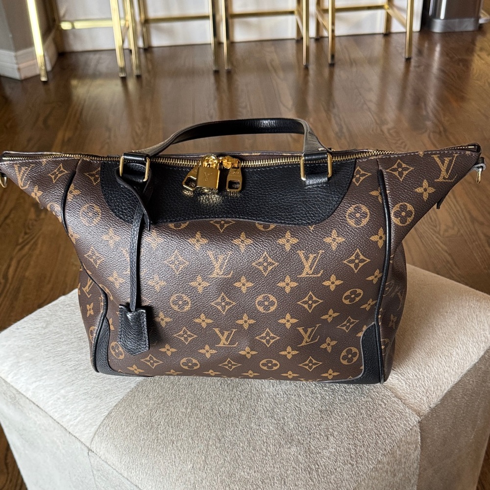 Louis Vuitton Monogram Estrela Black and Brown Monogram Tote